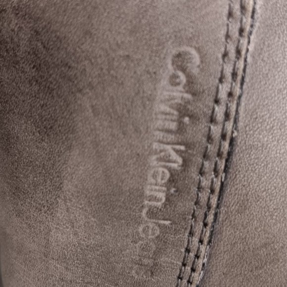 Calvin Klein men's  * GRAY *boots size 44/ US 11 - Picture 4 of 16